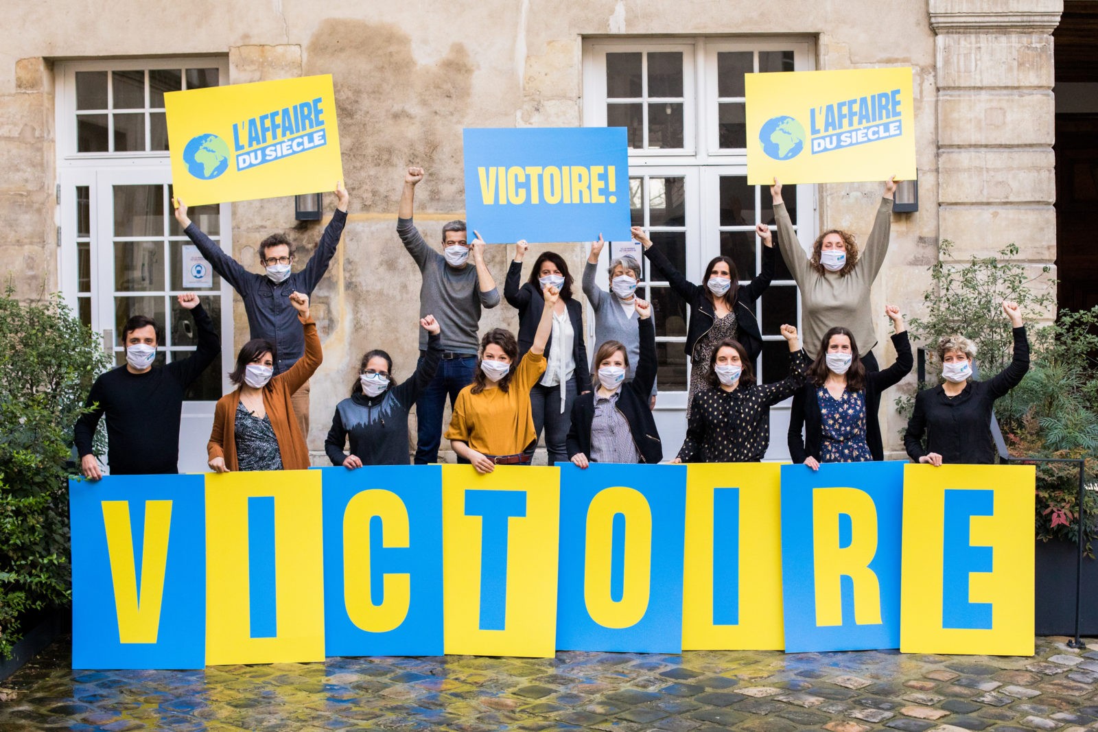 Victoire affaire du siecle