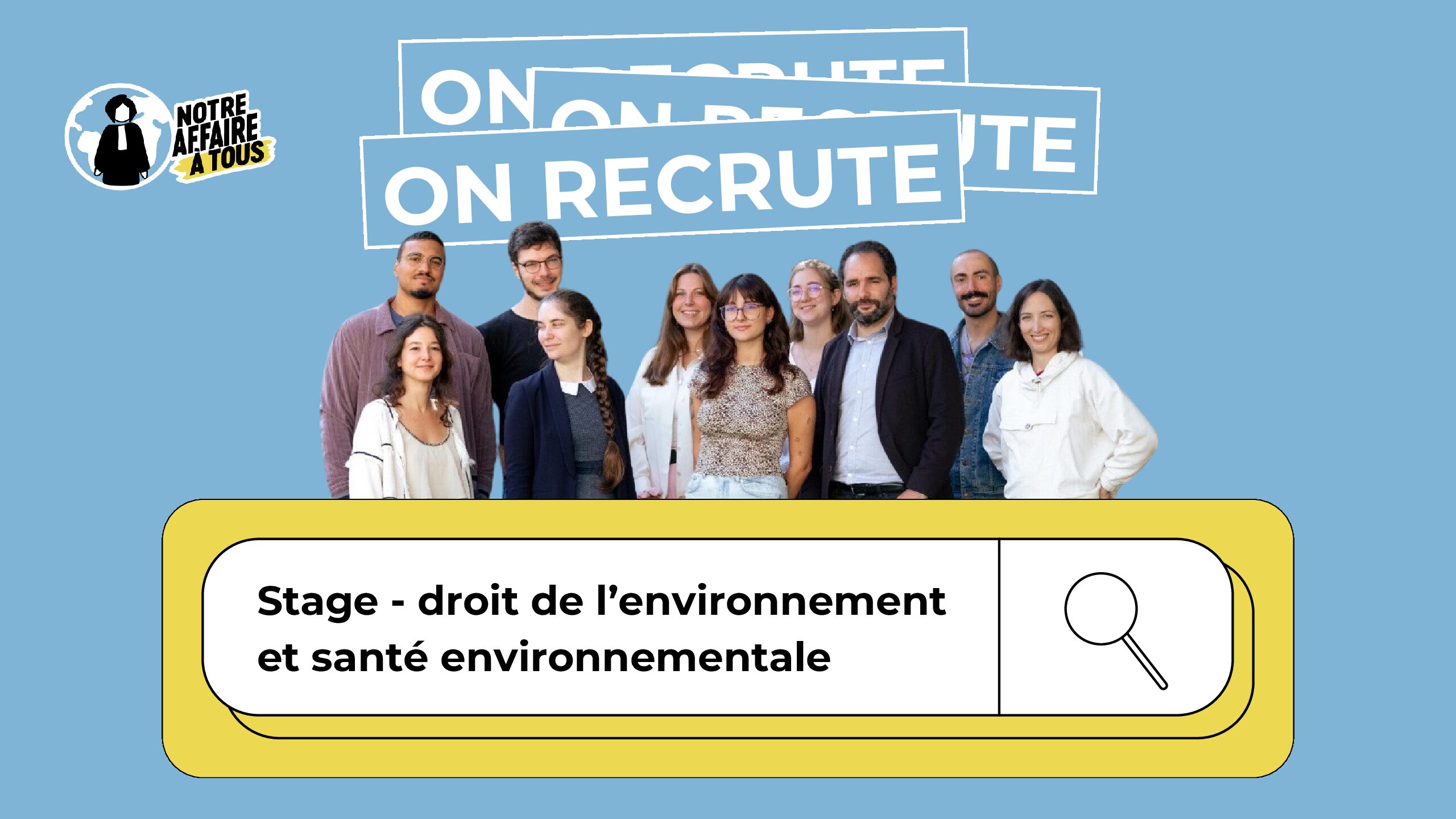 Offre de stage – droit de l’environnement et santé environnementale