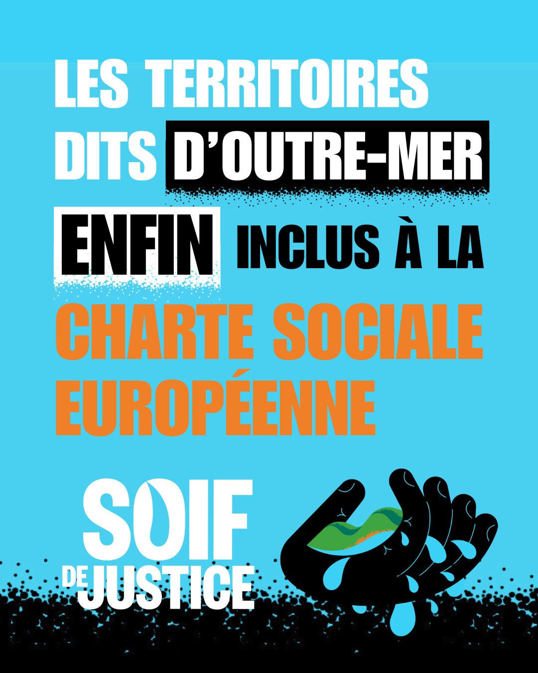 VICTOIRE pour les droits humains de près de 3 millions de personnes :  Les territoires dits d’Outre-mer enfin inclus à la Charte Sociale européenne