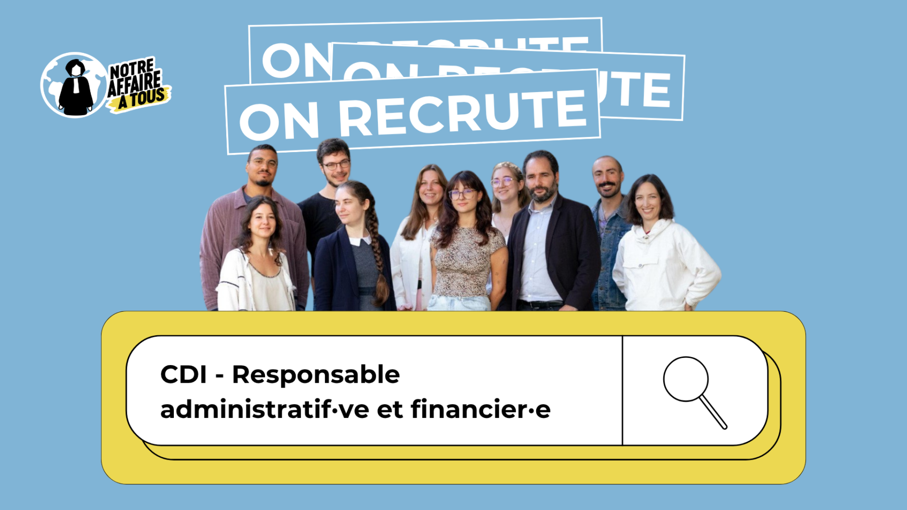 CDI – Responsable Administratif·ve et Financier·e