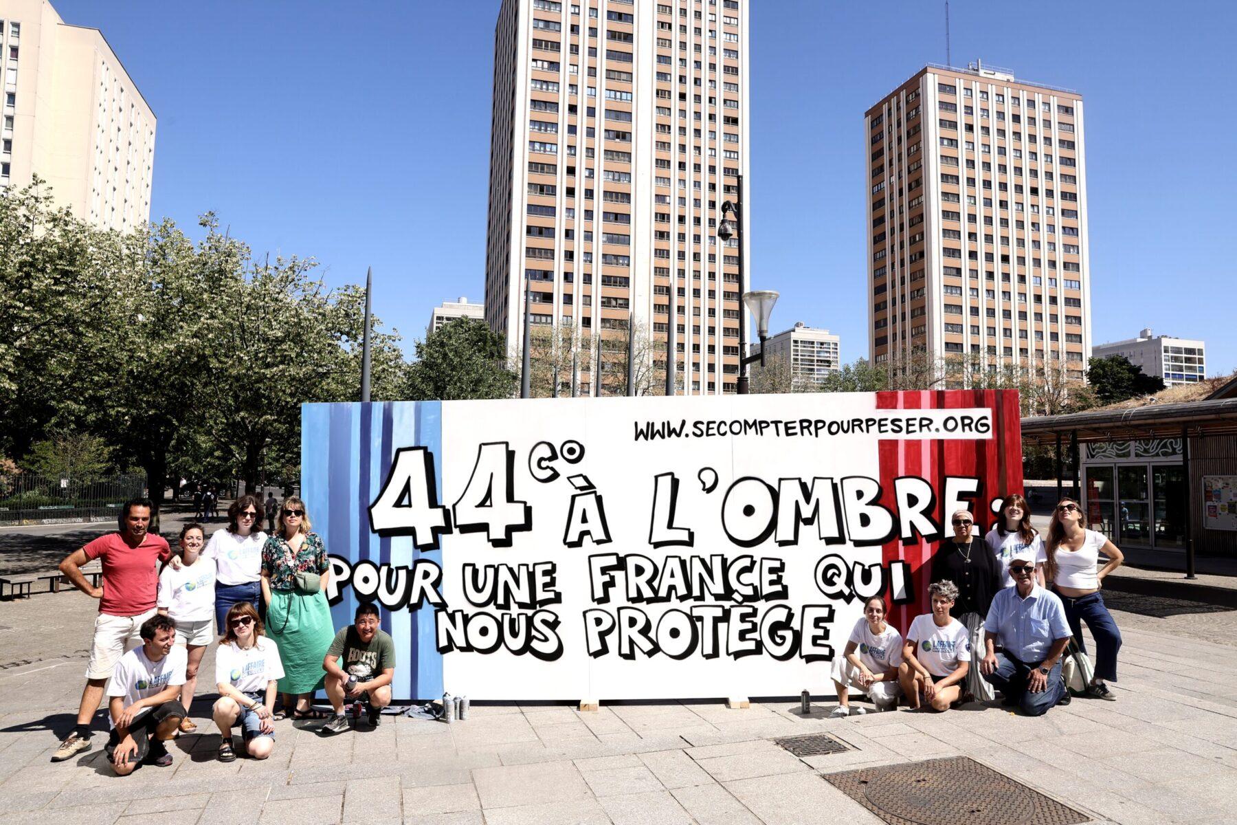 Canicule : des sinistré·es climatiques lancent un appel à se compter pour demander à l&rsquo;État de mieux protéger la population