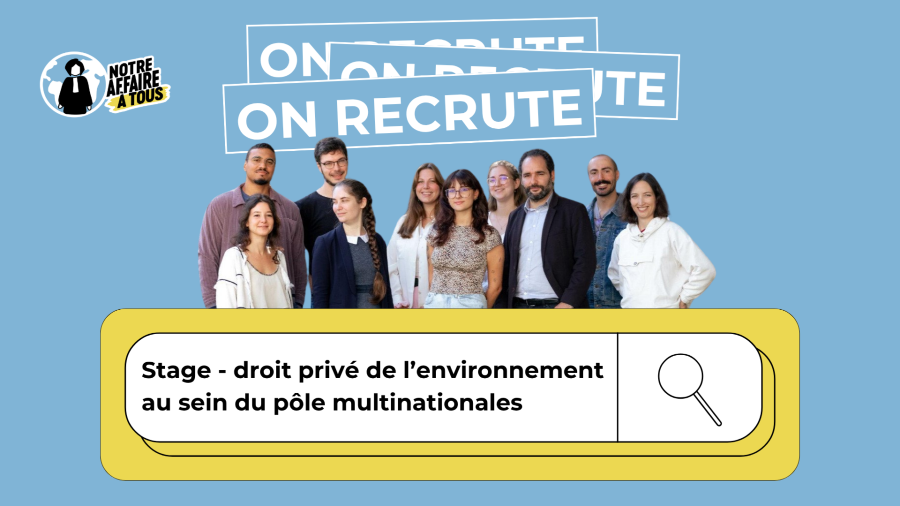 stage – en droit privé de l’environnement au sein du pôle multinationales